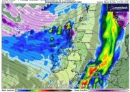 天气预报称英国将迎来60小时的大洪水，这里是降雪的确切地点